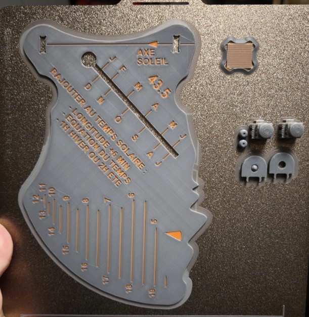 Sortie de l'imprimante